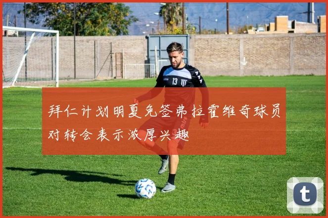 拜仁计划明夏免签弗拉霍维奇球员对转会表示浓厚兴趣